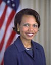 Photo of Condoleezza Rice, Secretary of State